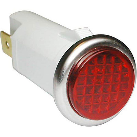 DELFIELD Signal Light 1/2" Red 250V 2194095